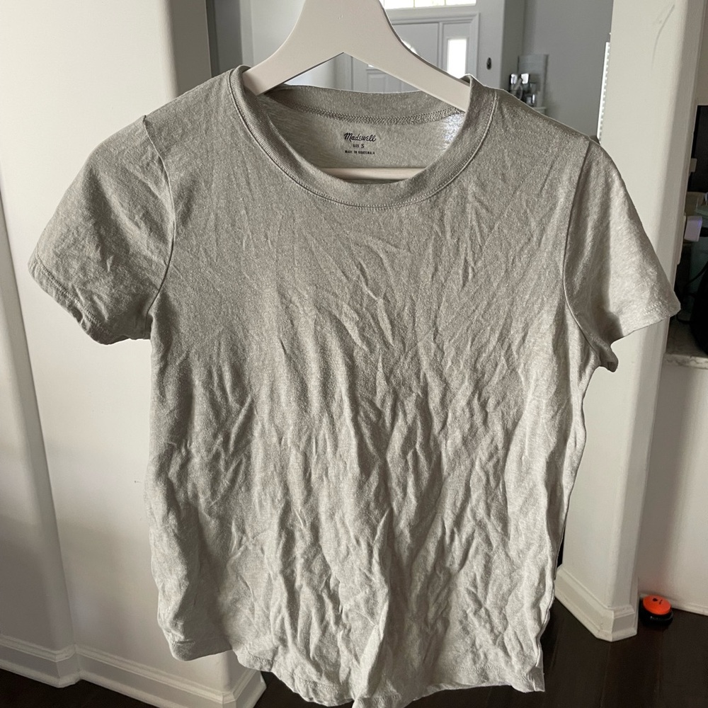 madewell tshirt | grey | Size small